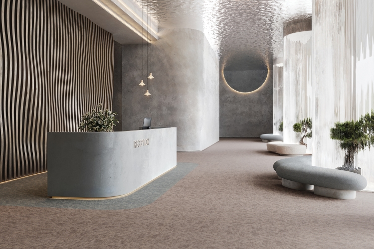 MODULYSS Lobby Office Building Carpet Tile Collection Lume